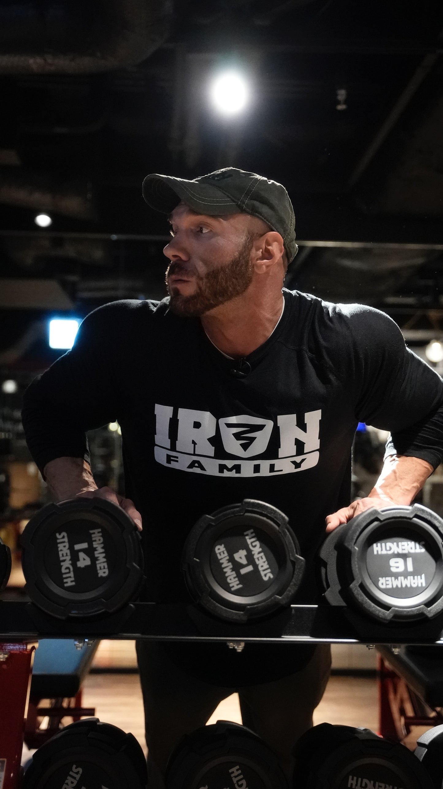 Iron Family | Long Sleeve Muscle Tee image 1