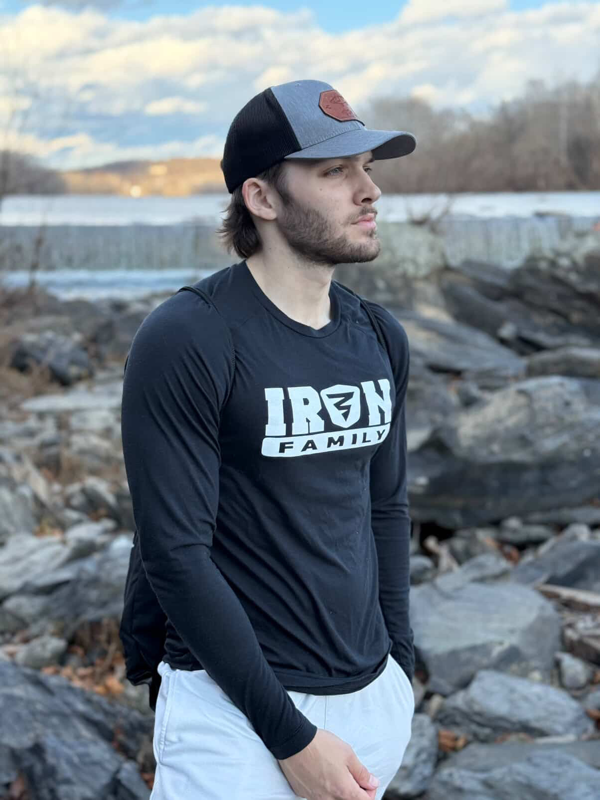 Iron Family | Long Sleeve Muscle Tee